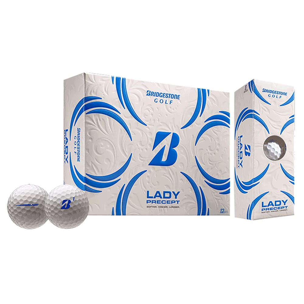 Bridgestone Golf 2021 Lady Precept White 12 Pack