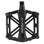 Boruizhen Aluminium Cnc Bike Platform Pedals Lightweight Road Cycling Bicycle Pedals For Mtb Bmx (Black)
