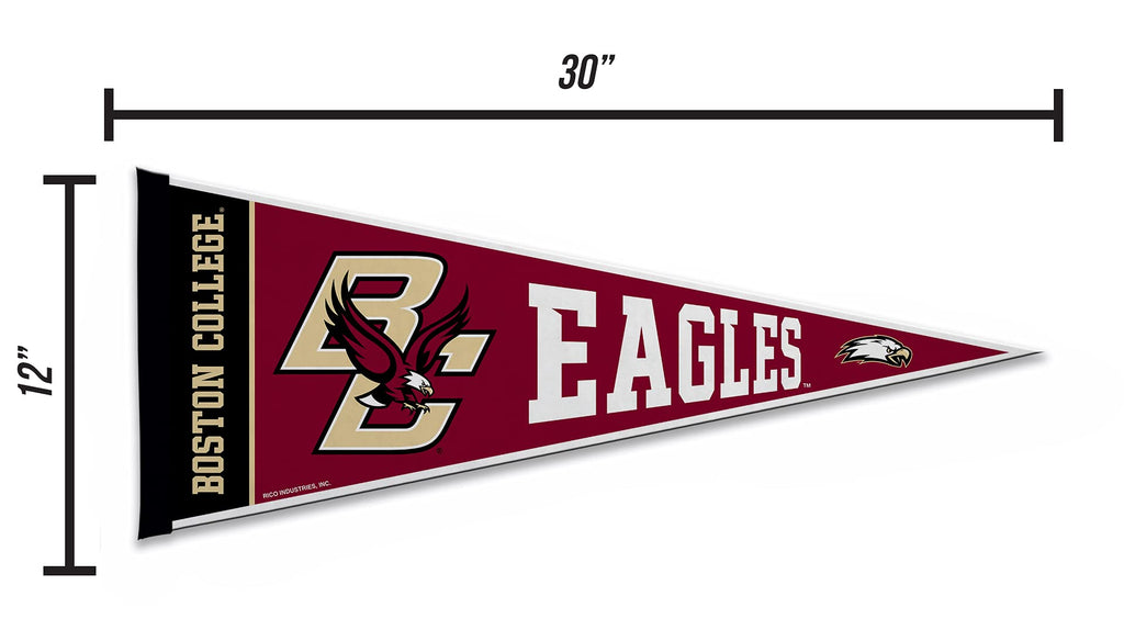 Rico Industries Ncaa Boston College Eagles Exclusive 12'' X 30'' Felt Wall D  Cor Pennant - Great For Home/Bed Room/Man Cave D