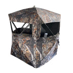 Thunderbay Spur Collector 2 Person Hunting Blind, Portable Ground Blind With Silent Sliding Window, Portable Durable Hunting Ten