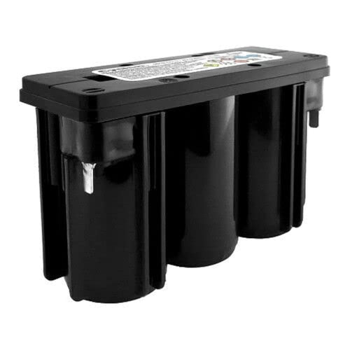 6 Vdc Battery Replacement For Lifefitness 9500Hr Elliptical | Part No. 0017-00003-0685