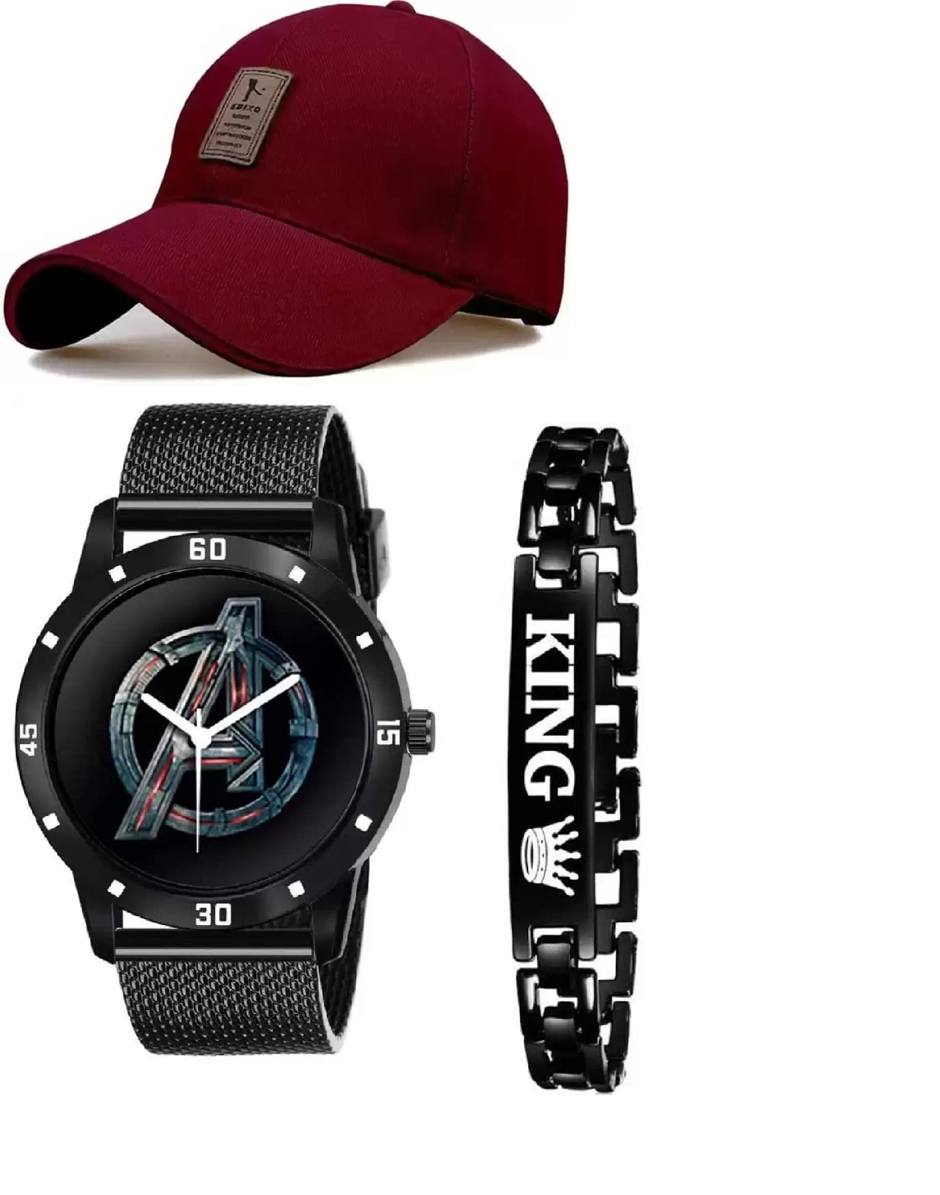 Selloria Acrylic Brand, Stylish Embroidered Sports/Regular Combo Pack Stylish Baseball Cap For Mens And BoyS And Girls Multicol