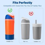 Diumepo Silicone Boot For Owala 16Oz Water Bottle, Anti-Slip Protective Sleeve Bottom Bumper Protector For Owala Kids And Freesi