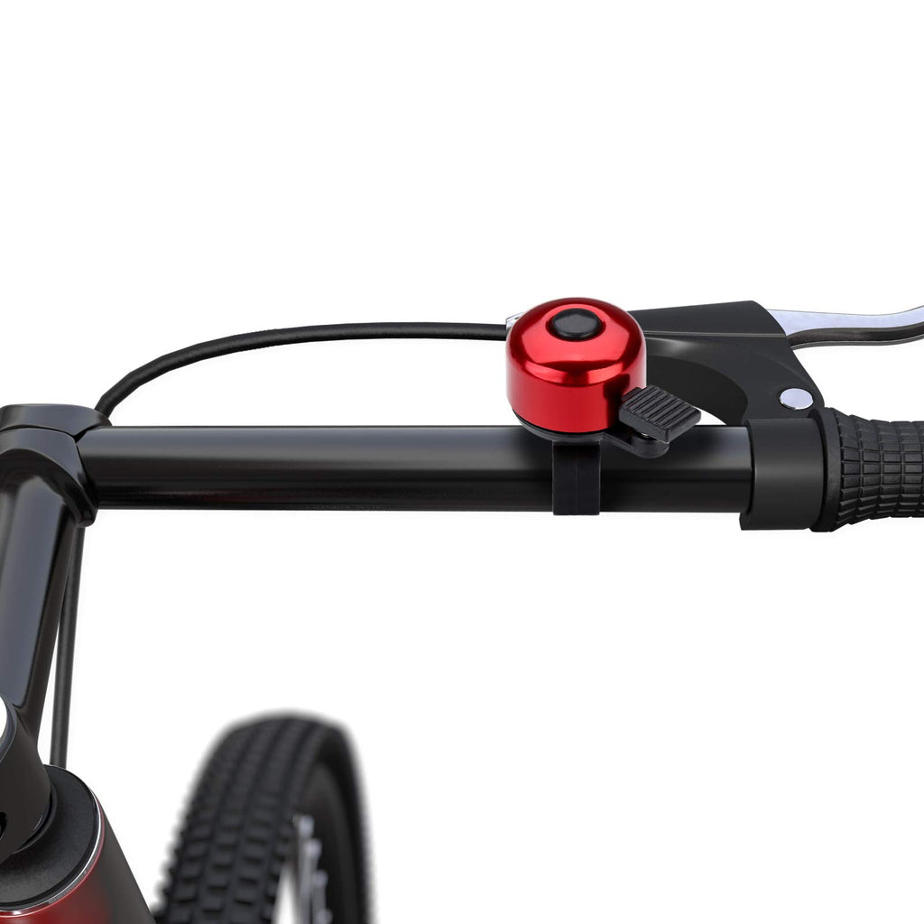 Paliston Bike Bell Bicycle Bell Crisp Sound For Adults Kids Boys Girls Green  Red