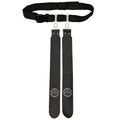 Public Sports Flag Football Belt - 2 Flags - Single (Black)
