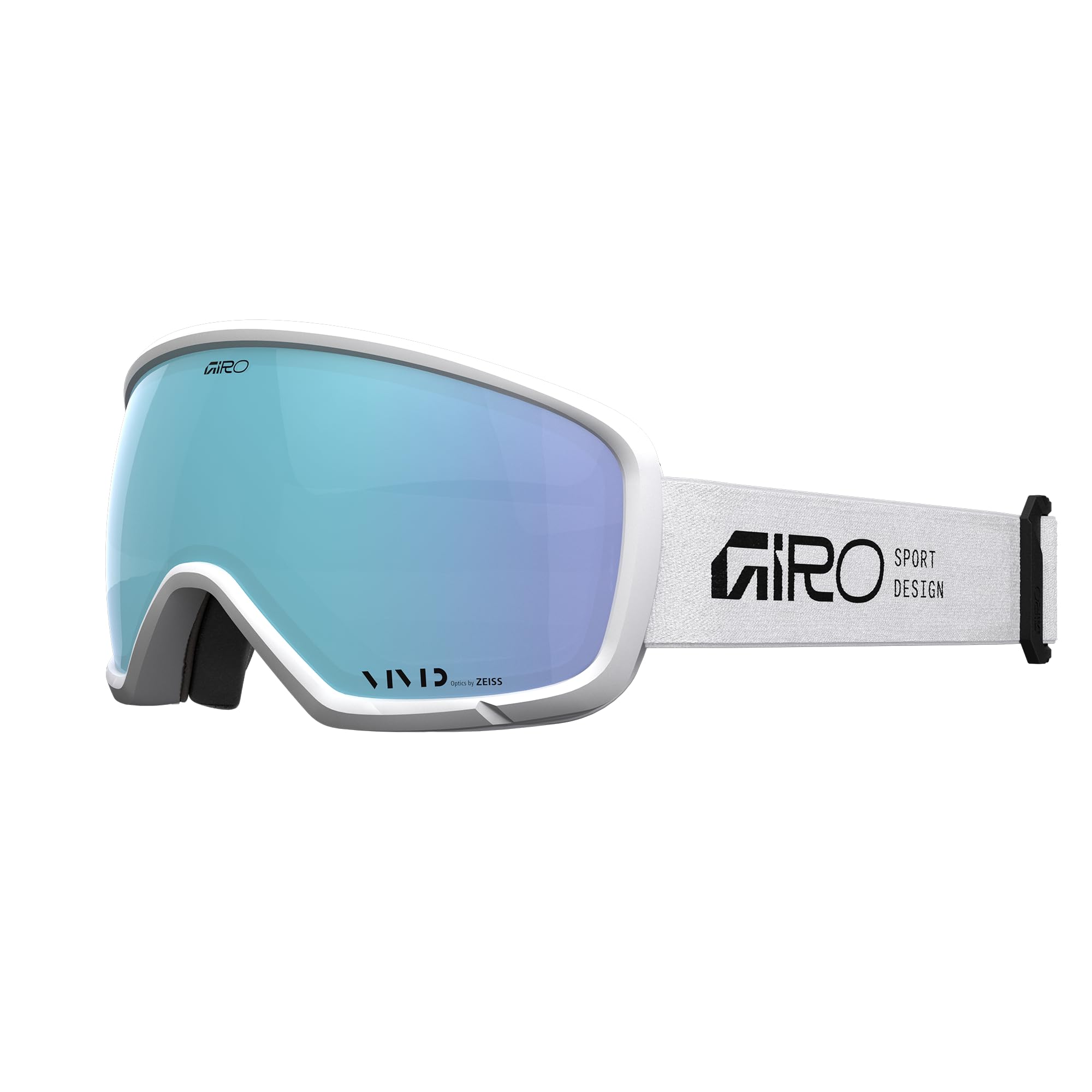 Giro Ringo Snow Goggle White Stacked - VIVID Royal