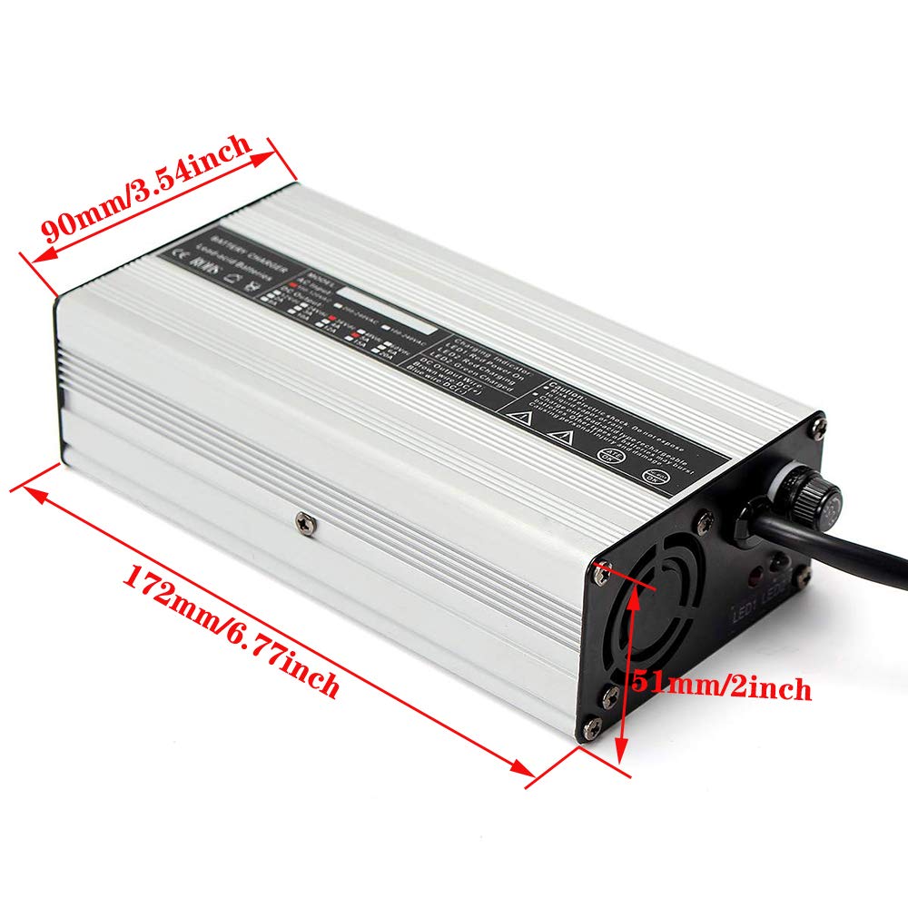 36 Volt 5 Amp Powerwise Golf Cart Battery Charger For Ez-Go Ezgo Fully Medalist, By Liyyoo