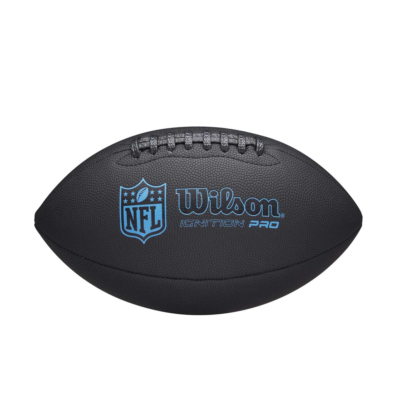 WILSON NFL Ignition Pro Eco Football - Official Size, Black
