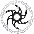 Galfer 200mm Rotor, Center Lock, 2.0mm, Black/Silver