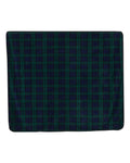 Liberty Bags Fleece/Nylon Plaid Picnic Blanket OS BLACKWATCH