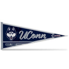 Rico Industries Ncaa Connecticut Huskies - Uconn Uconn Classic 12'' X 30'' Felt Wall D  Cor Pennant - Great For Home/Bed Room/Ma