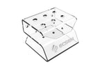 Ecsem Clear Acrylic Dart Holder/Display Stand, Holds 6 Steel/Soft Tip Darts (Dart Holder Wall Mount & Darts Holder Desktop)