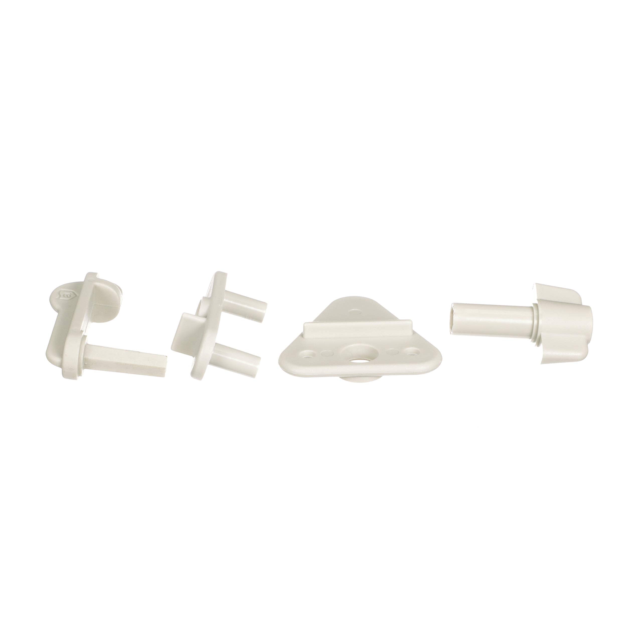Attwood 11404-6 Pontoon Replacement Latch, Universal Sizing For Square Frames 1 Inch To 1  Inch, Fits Left- Or Right-Hinge Gate