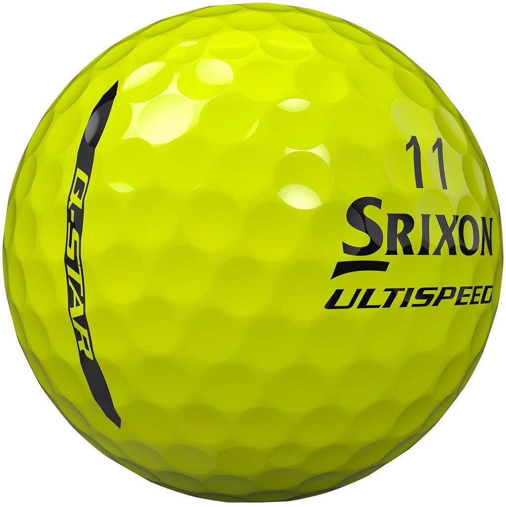 Srixon Q-Star Ultispeed Golf Balls, Tour Yellow