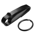 Jotovo Tactical Stealth Key Ring Holder Special For Police And Fire Agencies Duty Belt, Double Side Quick Release Key Holder Wit