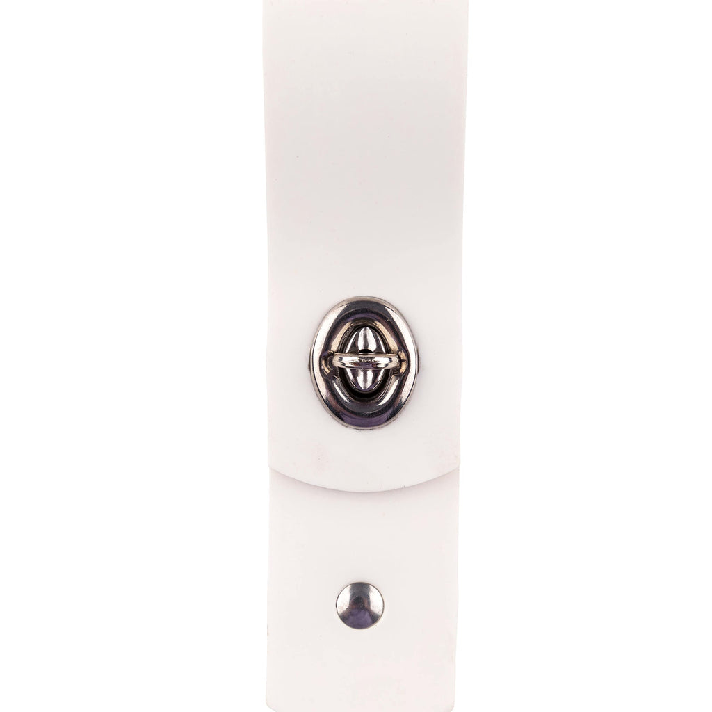 Taylor Made Tidy-Ups Boat Fender Adjuster For Standard Rail Size, White, Works With Up To 5/8'' Diameter, Snap Adjuster Strap Ov