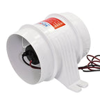 Seaflo 12V 4'' 235 Cfm In-Line Bilge Blower