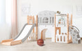 GarveeLife 8-in-1 Toddler Indoor Playground with Slide: Baby Slide Playset for Toddlers Ages 1-3 Outdoor Play, Kids Slide Includ