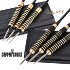 One80 ?He Dark Destroyerprofessional Steel Tip Dart 6 Barrels In Two Styles(20/22G) With Aluminum Shafts, Thick Flight, Slim Cas