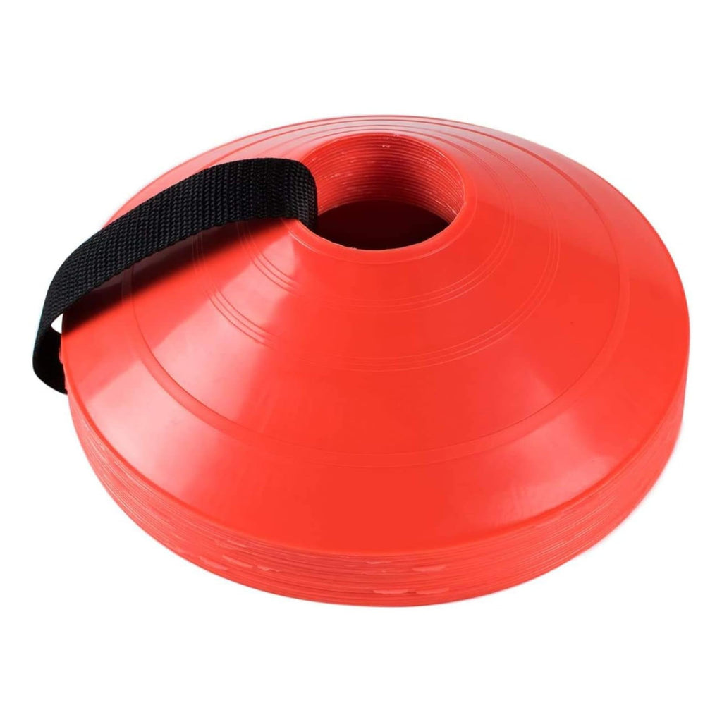 Super Z Outlet Bright Orange Round Cones Sports Equipment For Fitness Training (20 Pack)