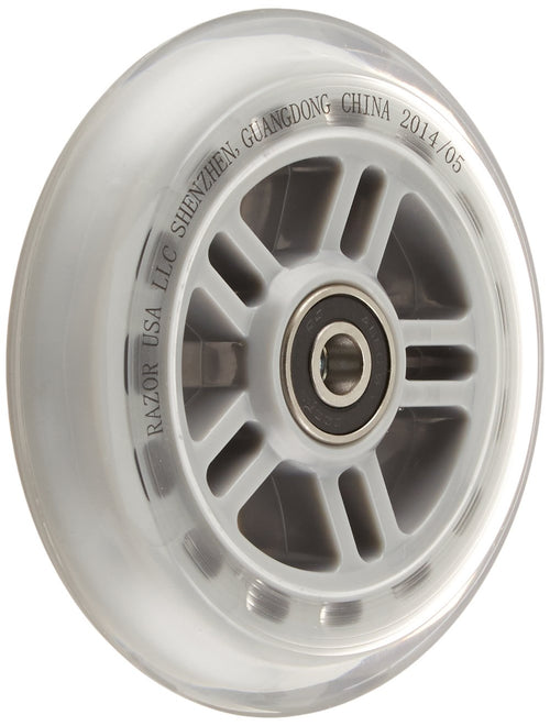 A Scooter Series Wheels with Bearings (set of 2) - Clear