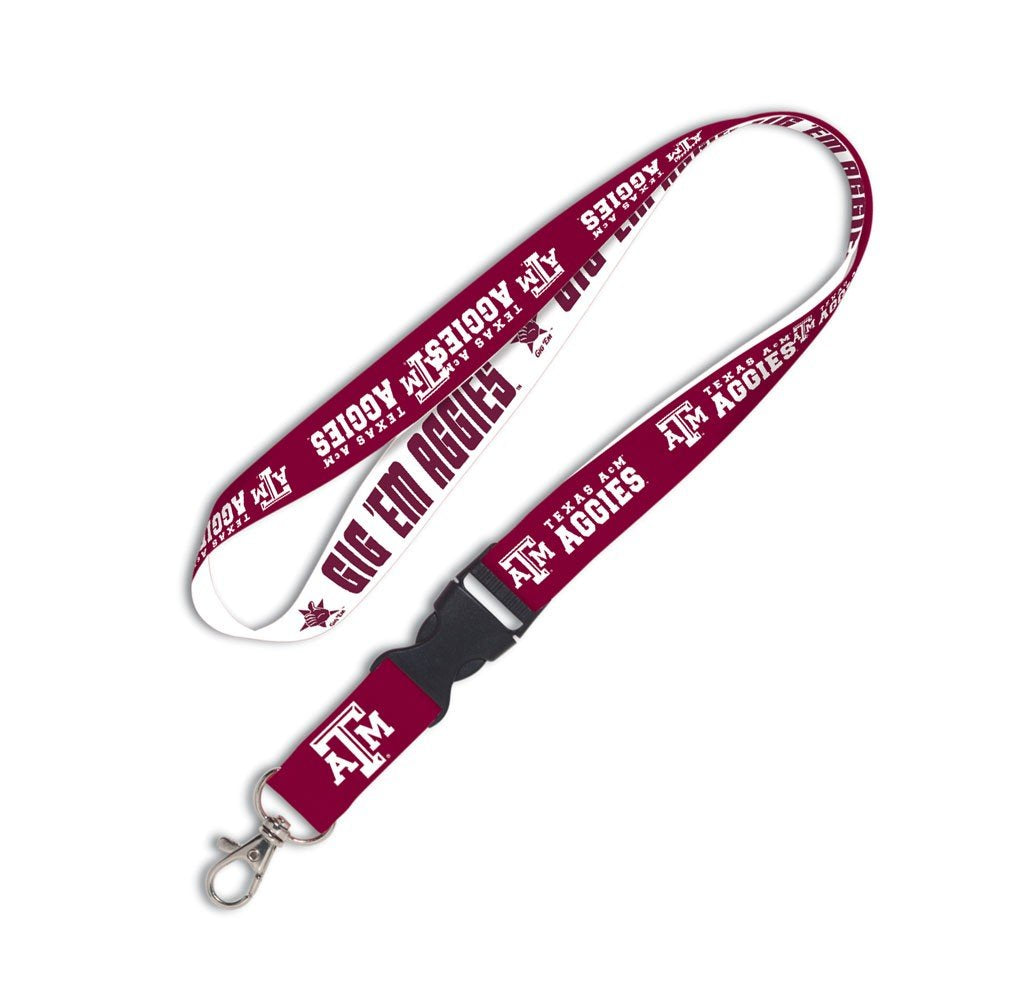 Ncaa Texas A&M Aggies Lanyard With Detachable Buckle
