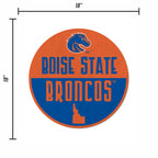 Rico Industries Ncaa Boise State Broncos Classic Shape Cut Pennant - Home And Living Room D  Cor - Soft Felt Ez To Hang 20.5 X 1