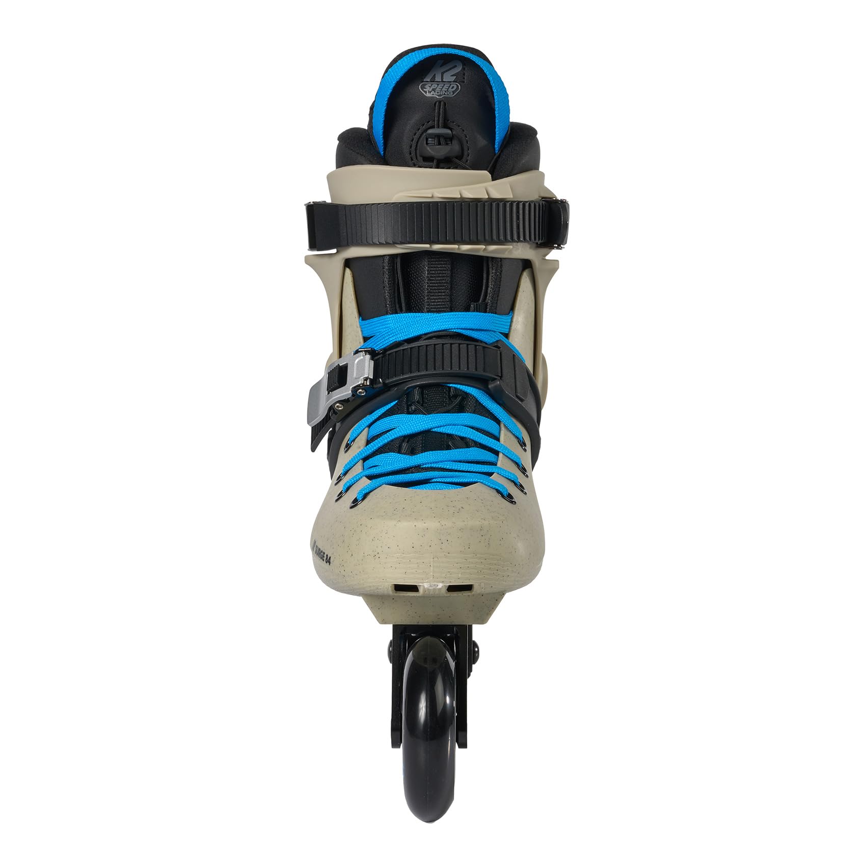 K2 Surge 84 Unisex Urban Inline Skates - Khaki/Blue / M10 / W11