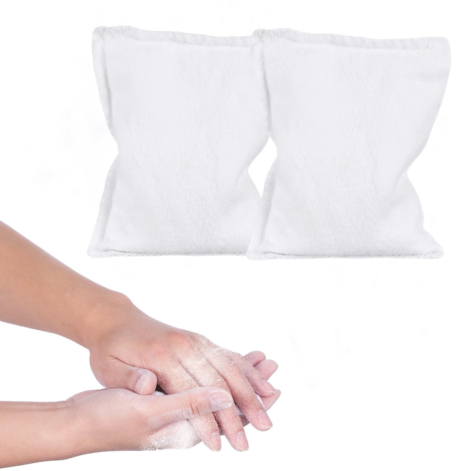 Toddmomy 2pcs Talc Powder Bag for Billiards, Talcum Powder Bag for Billiard Pool Dry Hands and Improved Cue Control