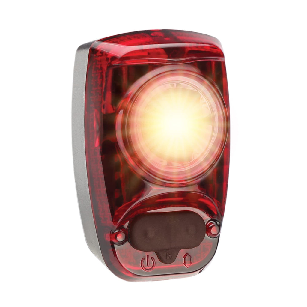 Cygolite Hotshot Sl- 50 Lumen Bike Tail Light- 6 Night & Daytime Modes- User Tuneable Flash Speed- Compact Design- Ip64 Water Re