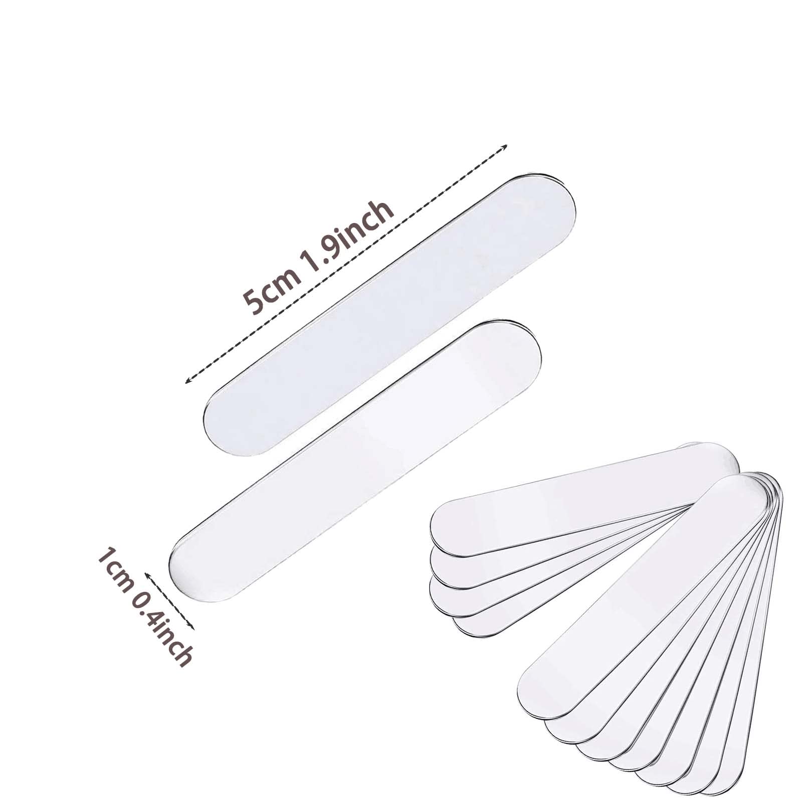 10 Pcs Golf Weighted Lead Golf Weighted Lead Pieces For Adding Swing Weight, Golf Weighted Strips Golf Adhesive Lead Tape Strips