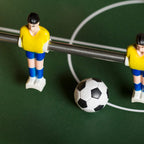 12 Pack Of Mixed Foosballs - For Standard Foosball Tables & Classic Tabletop Soccer Game Balls (6 Black & White Soccer) (6 Smoot