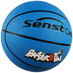 Senston 27.5'' Kids Junior Basketball Balls Youth Size 5 Basketballs 27 Inch Boys Game Ball Blue