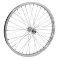 Wheel Master 20 x 1.75 Front Bicycle Wheel, 36H, Steel, Bolt On, Silver