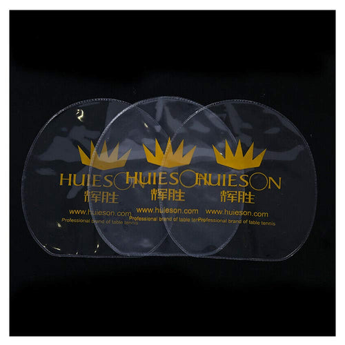 Acxico 10Pcs Ping Pong Table Tennis Racket Rubber Protection Film Protection Cover Transparent