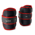Lifelong Adjustable Ankle Weight for Running, Jogging, Cycling, Sand Filled, for Both Men and Women, 1 Kg and 2 Kg (Pair)