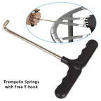 40 Pack Trampoline Springs 5.5Heavy Duty Galvanized Steel Replacement Trampoline Parts Springs With T Hook, Great For Outdoor Tr