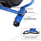 Eco-Friendly Hoverboard Seat Attachment - Cool Seat, Swivel Wheel, Adjustable Length - Compatible With 6.5, 8, 8.5, 10 Hoverboar