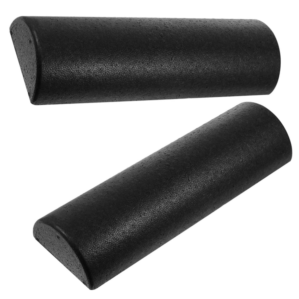 GALPADA Half Yoga Column Foam Roller for Physical Therapy Muscle Relaxation Runners Black