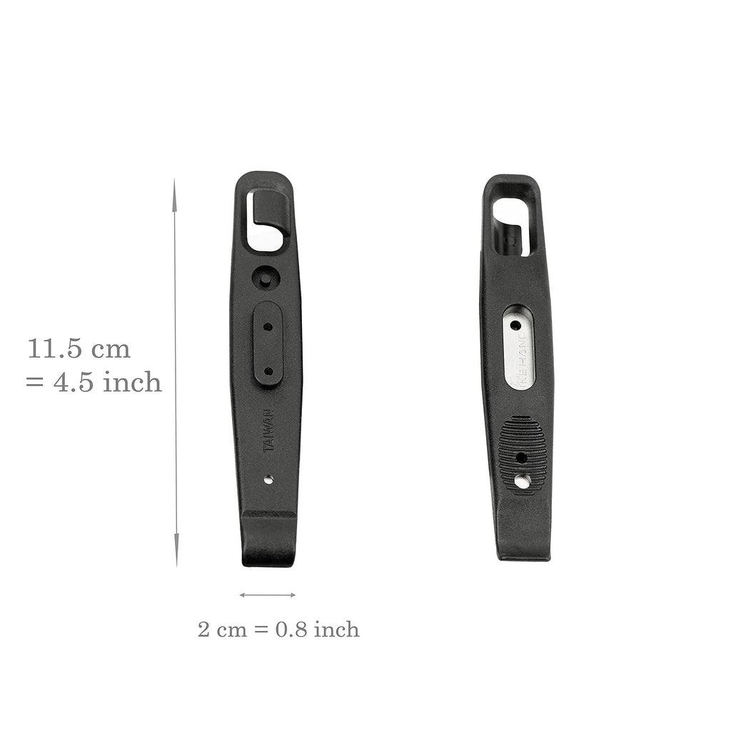 3 X Bikehand Bike Bicycle Plastic Metal Boosted Tool Tire Levers - Great To Remove Tire At Ease And Replace The Tubes Without Da