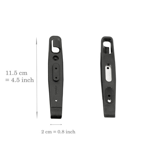 3 X Bikehand Bike Bicycle Plastic Metal Boosted Tool Tire Levers - Great To Remove Tire At Ease And Replace The Tubes Without Da