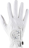Uvex Sportstyle Diamond - Stretchable Riding Gloves for Men and Women - Durable - Decorated with Swarovski Crystals - White - 8