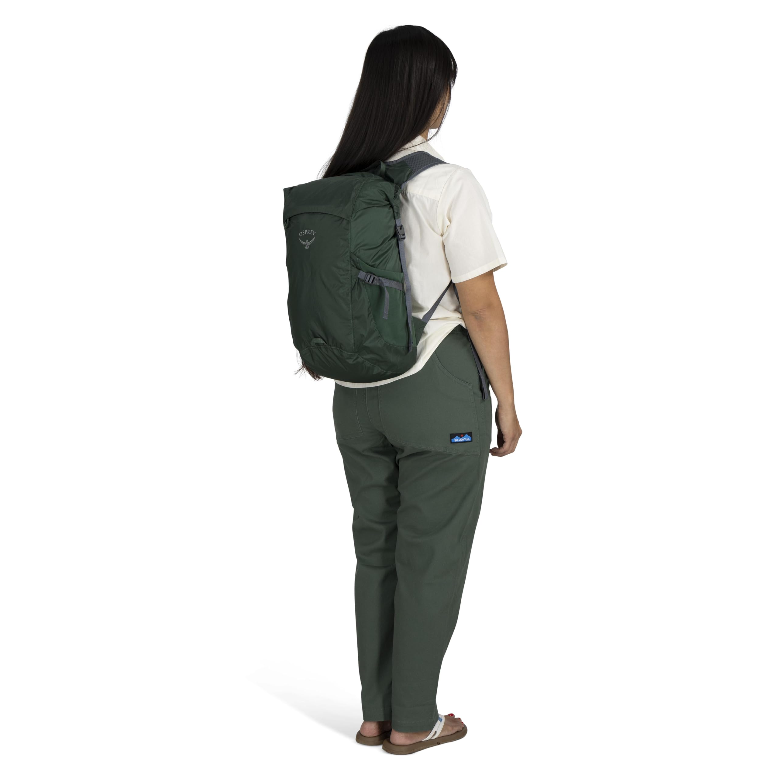 Osprey Ultralight 20L Dry Stuff Pack, Tundra Green