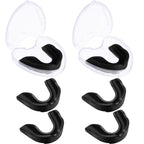 Bbto 6 Pieces Sports Mouth Guard For Kids, Athletic Mouthguard For Boxing Football Hockey Karate Basketball(Black, Classic Style