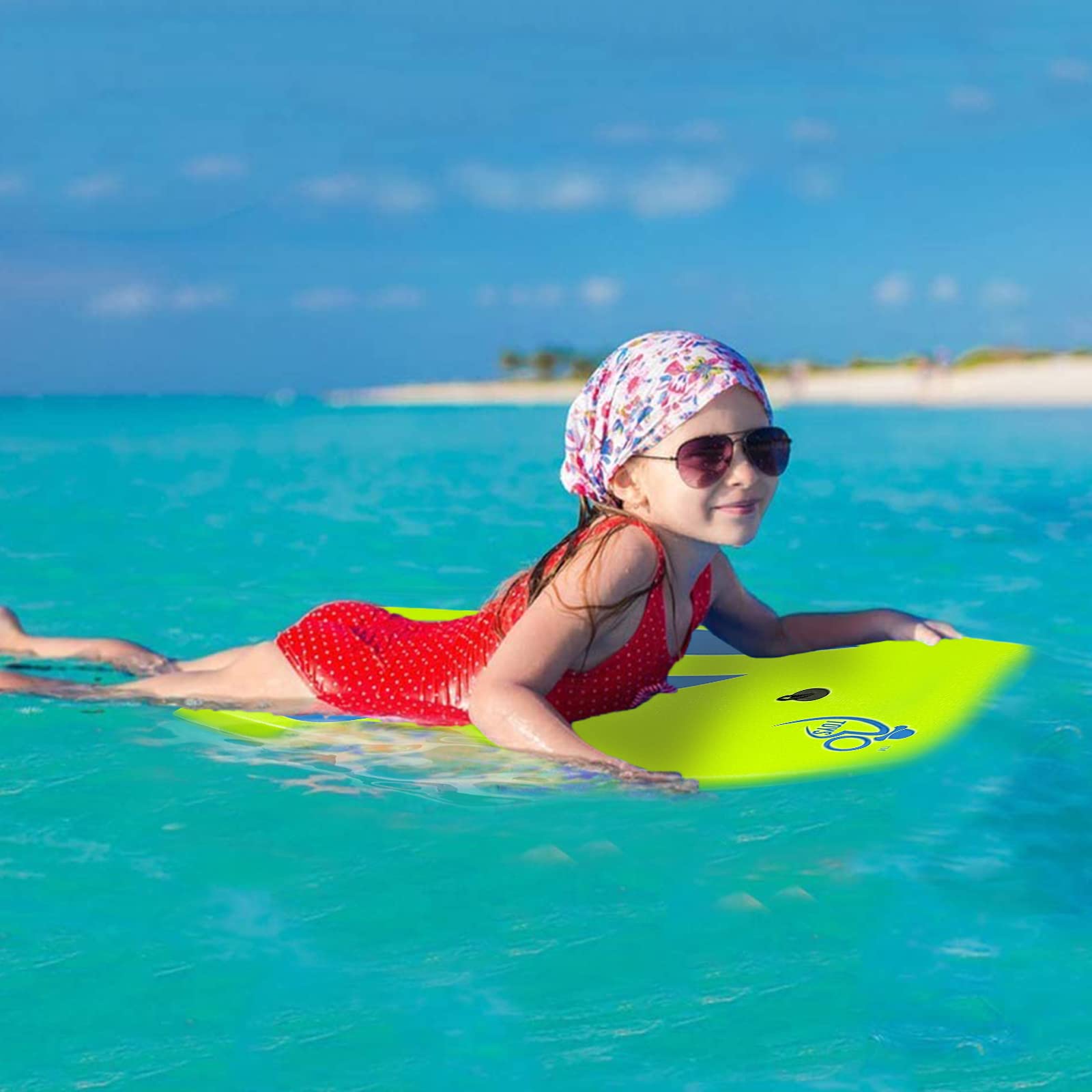 Bo-Toys Body Board Lightweight With Eps Core (Green, 41-Inch)