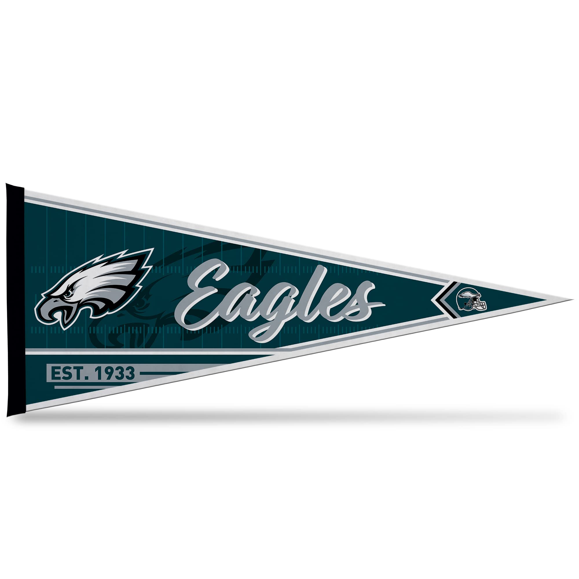 Rico Industries Nfl Football Philadelphia Eagles Classic 12'' X 30'' Felt Wall D  Cor Pennant - Great For Home/Bed Room/Man Cave