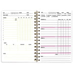 Food And Fitness Journal Meal Journal Diary Workout Wellness Log Notebook Planner Weight Loss Diet Meal Exercise Training Health