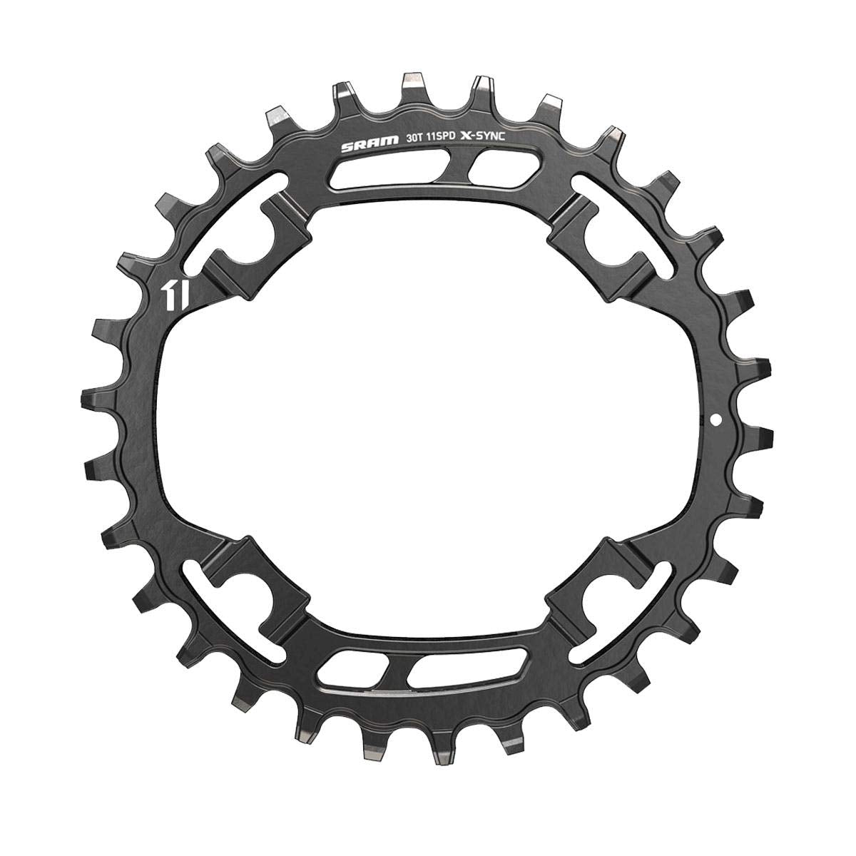 Sram X-Sync Chainring 44T 110Mm Asymmetric Bcd, Black