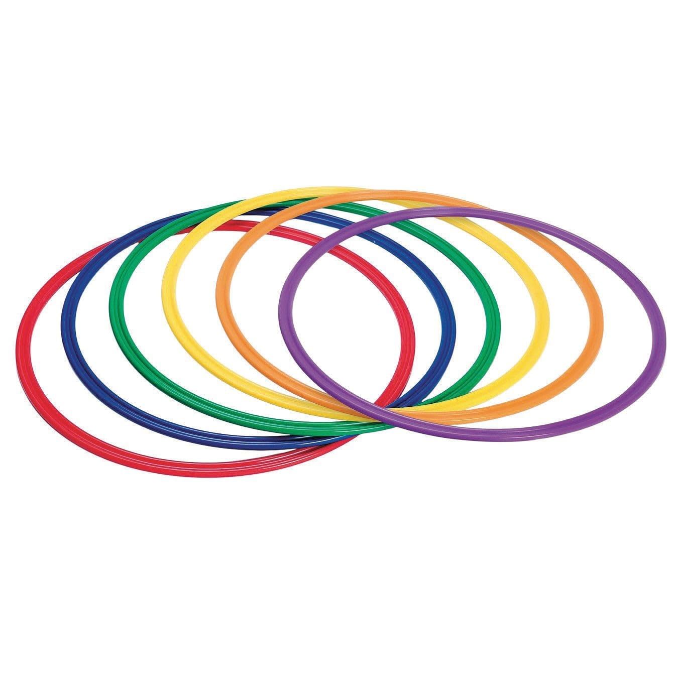 S&S Worldwide 19'' Spectrum Agility Rings (Set Of 6)