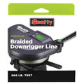 Scotty #2700K Power Braid Downrigger Line (200-Pound Test) 200-Foot Spool W/ Kit , Black